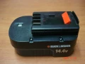BLACK & DECKER滑軌式電池A144(14.4V)適用於所有滑軌式B