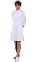 2502W護士洋裝七分