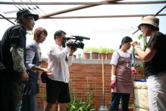 韓國KBS電視專訪藍染製作