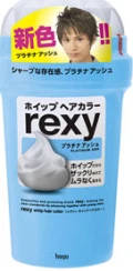 HOYU rexy 男士泡沫染髮膏鉑金灰
