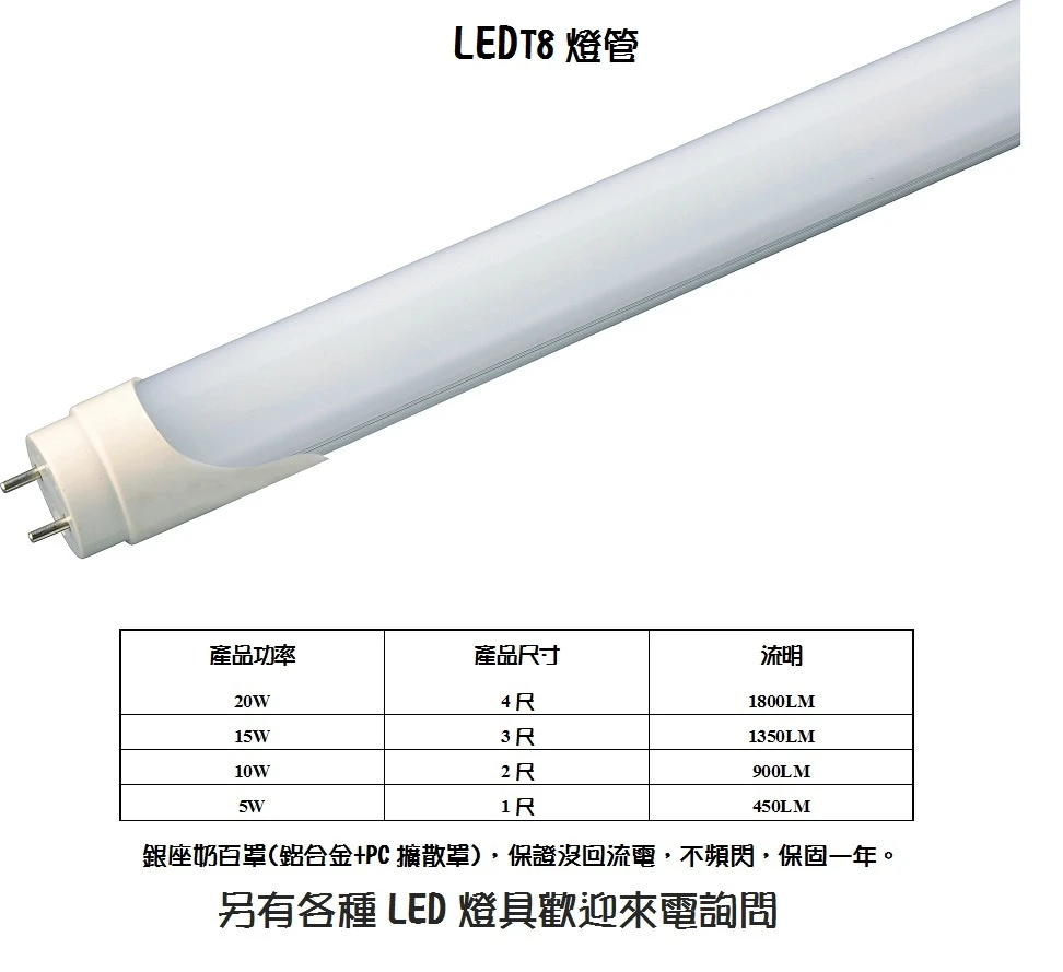 LED T8