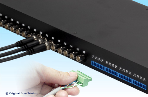 PH1621 Passive Video Transceiver Hub Unshielded 16-port
