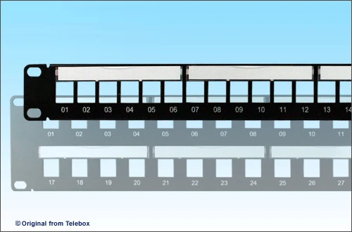 KP16SX 16/24/32/48P Keystone Type Patch Panel