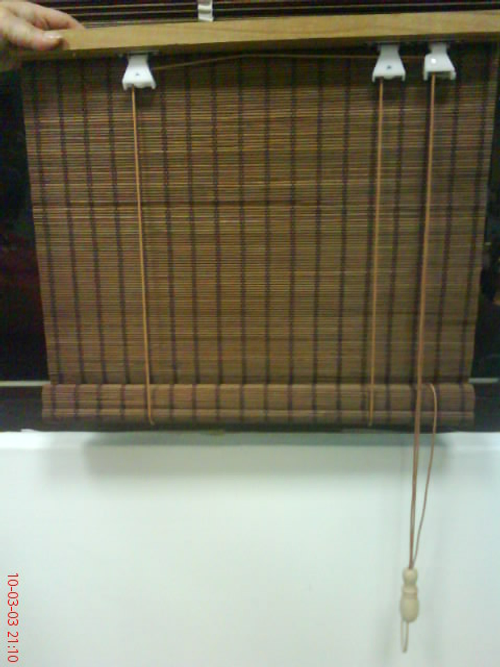 木竹編織簾