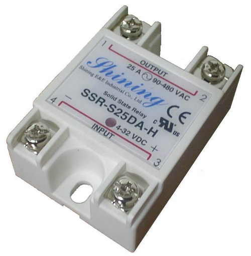 享曆工業 SSR-S25DA-H 單相固態繼電器
