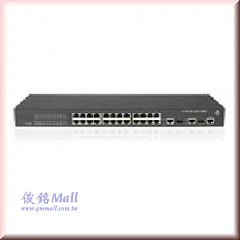 HP 3100-24 v2 EI Switch,JD320B 第2層乙太網路交換器