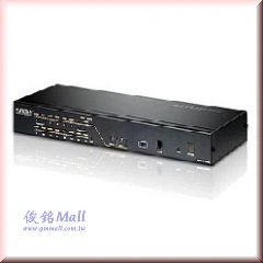 ATEN 宏正 KH2516A 雙控制端16埠Cat 5高密度KVM多電腦切換器