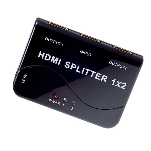 US HDMI 1進2出分配器
