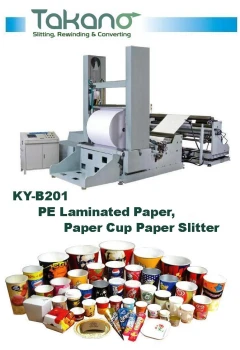 Takano PE Laminated Paper Slitter