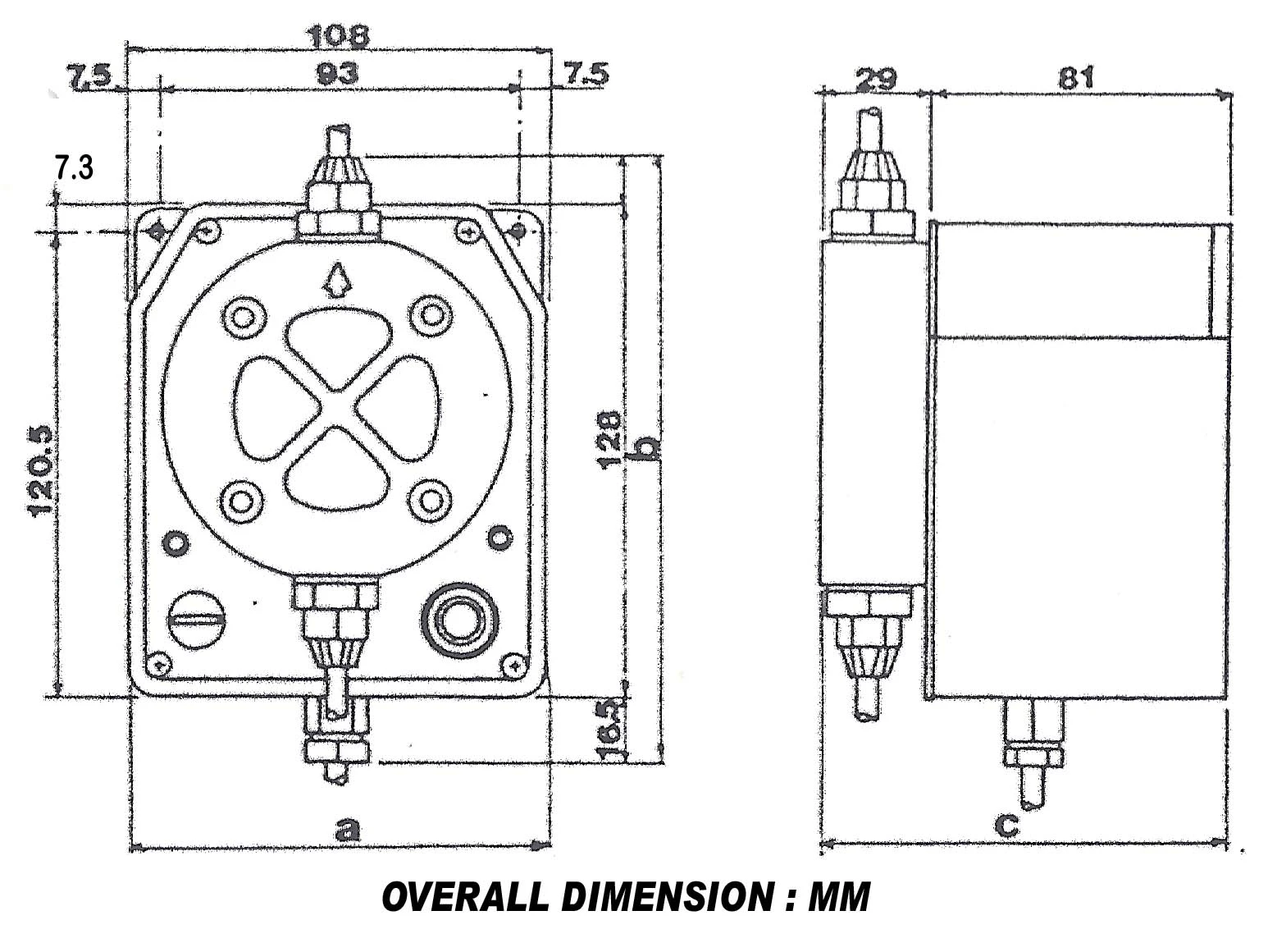 DL-PK DIMENSIONS