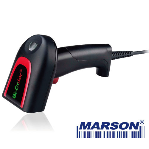 bi-color barcode scanner