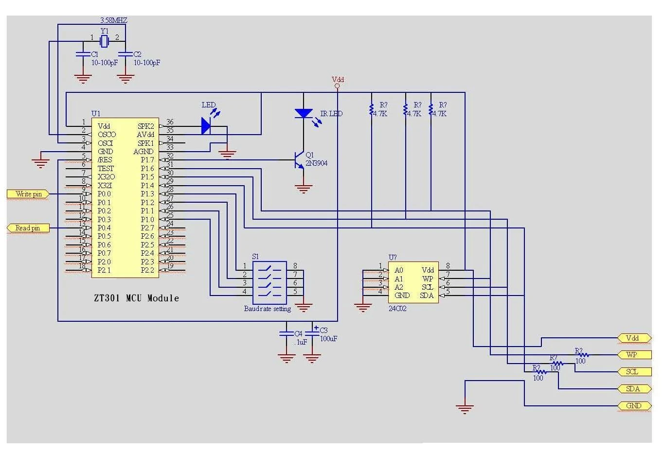 Zt301 Circuit