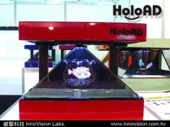 3D holographic display，商品影音展示新手法