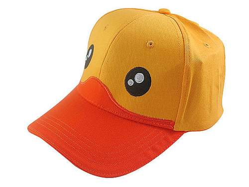 療癒系黃色小鴨-Rubber Duck 【黃色小鴨帽子】可愛爆款黃色小鴨球帽/(50~56cm)球帽