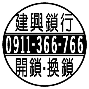 台北開鎖|建興鎖印行|CISA開鎖/裝鎖/換鎖