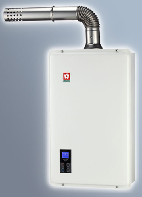 櫻花牌 SH-1631  浴SPA數位恆溫16公升強制排氣熱水器02-26082258(新北市林口廚衛)