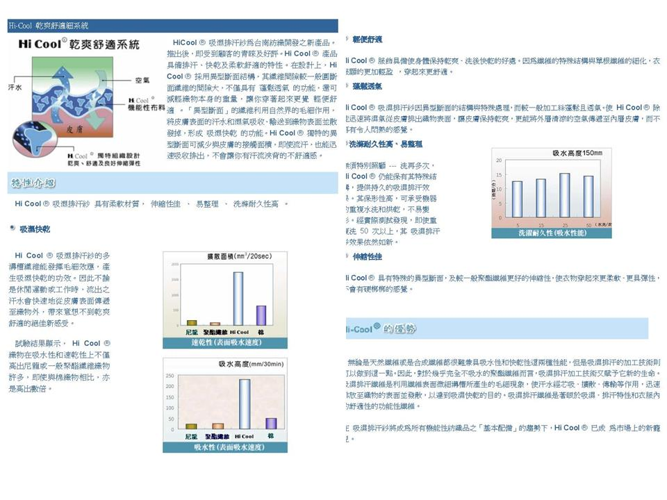 布料說明