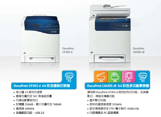 FujiXerox CM305df / CP305d