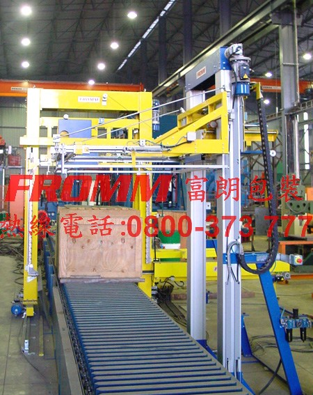 全自動塑帶水平打帶機【FROMM 富朗包裝】全自動打包機,全自動打捆機,全自動打帶機,全自動塑帶打帶機,全自動垂直塑帶打捆機,全自動水平塑帶打包機