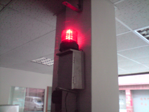 中文語音車輛出入請注意Led警示燈蜂鳴器