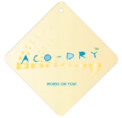 ACO-DRY 品質認證吊牌