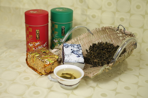 Taiwan Nantou Oolong tea