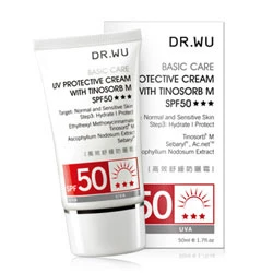 DR.WU達爾膚 高效舒緩防曬霜SPF50★★★