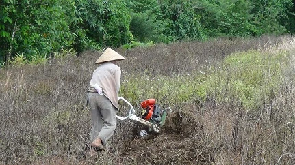 CY80 Multi-purpose Foldable Tiller/Cultivator/Hand tractor (中耕機/耕耘機) 除草weeding