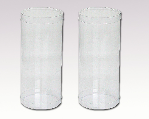透明材質圓桶,可在桶身增加印刷及燙金處理,適合各類型產品包裝, 也可在桶身上緣增加捲邊加工,提高圓筒的強硬度..