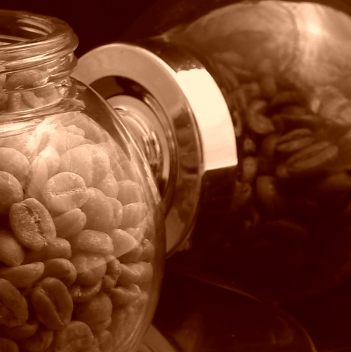 咖啡生豆熟豆裝罐
