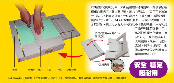 褶紙切割工時省4倍以上!!