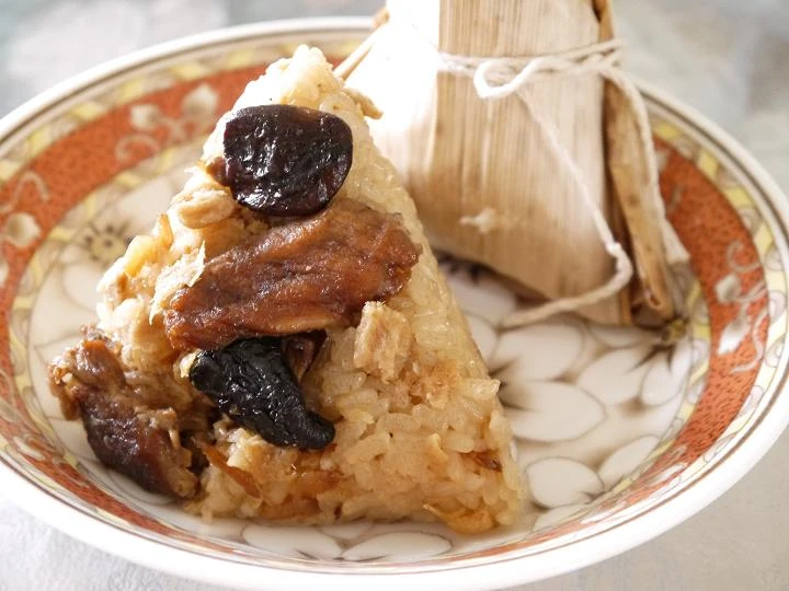 客家肉粽,製作過程無添加味精及防腐劑