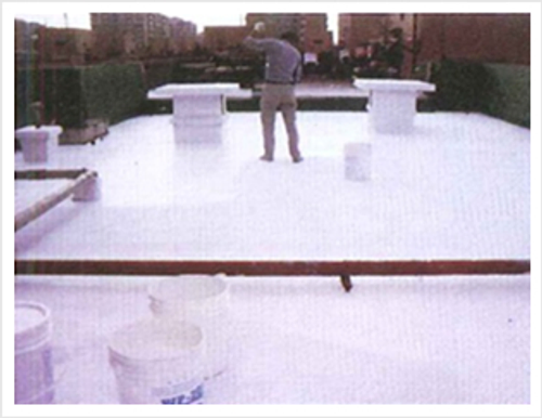 平頂屋頂防水隔熱施工