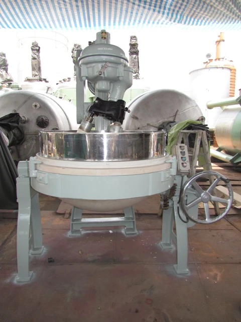 日本進 石川式攪拌擂潰機 磨粉機,型式6RB,容量100L, 陶瓷棒 陶瓷缸