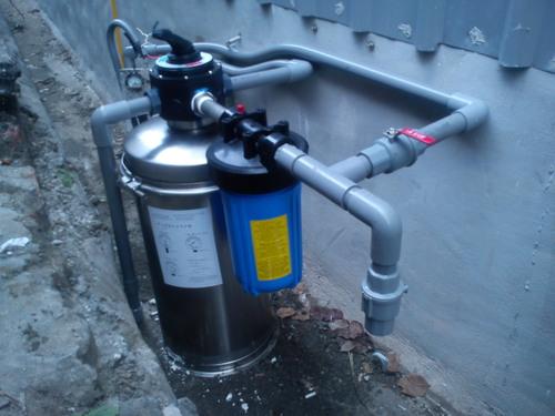 A1手動逆洗過濾機-適用1/2HP以下抽水馬達於地下水泉水溪水過濾的濾水器