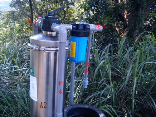 A2手動逆洗過濾機-適用1-2HP抽水馬達於地下水泉水溪水過濾的濾水器