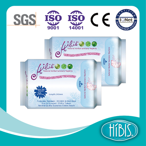 HIBIS 3D Absorb Herbal Sanitary Napkins