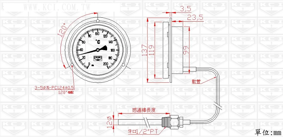 不含牙的長度"L",也可直接告知含牙長度.